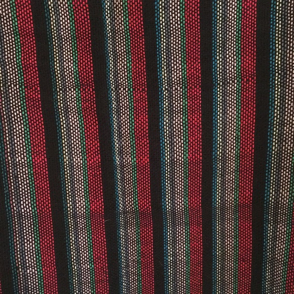 Rainbow woven scarf - Picture 2 of 3